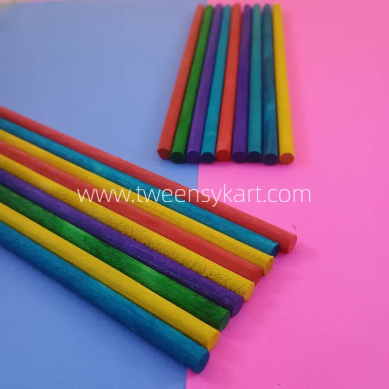 Round Colorful sticks