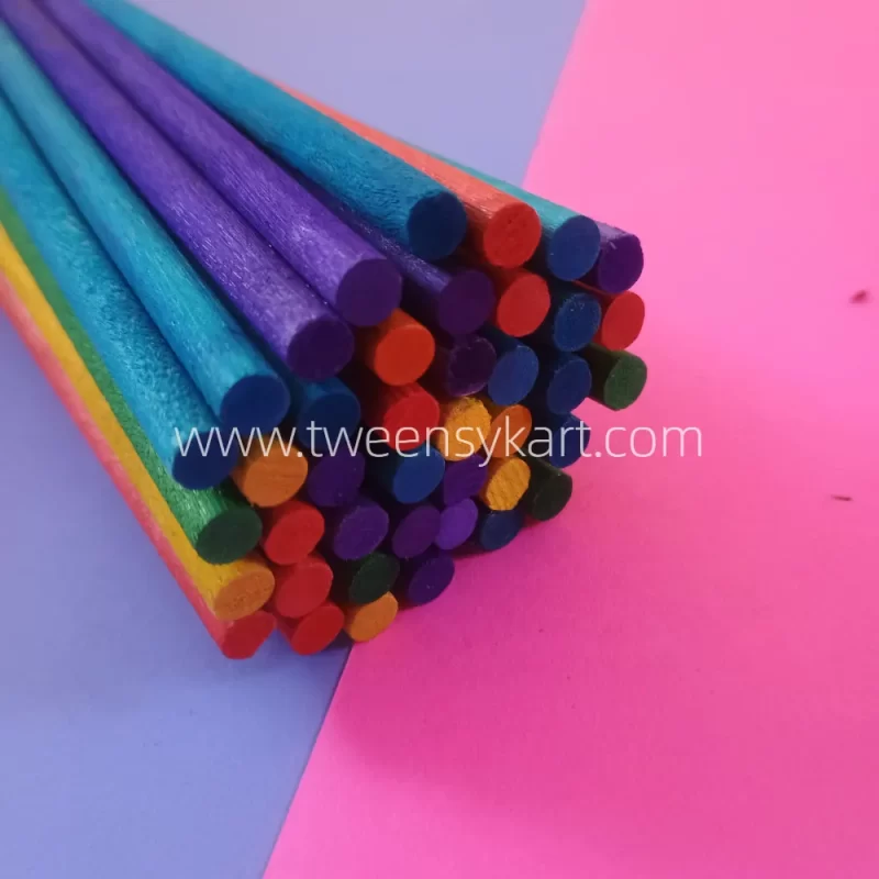 Round Colorful sticks