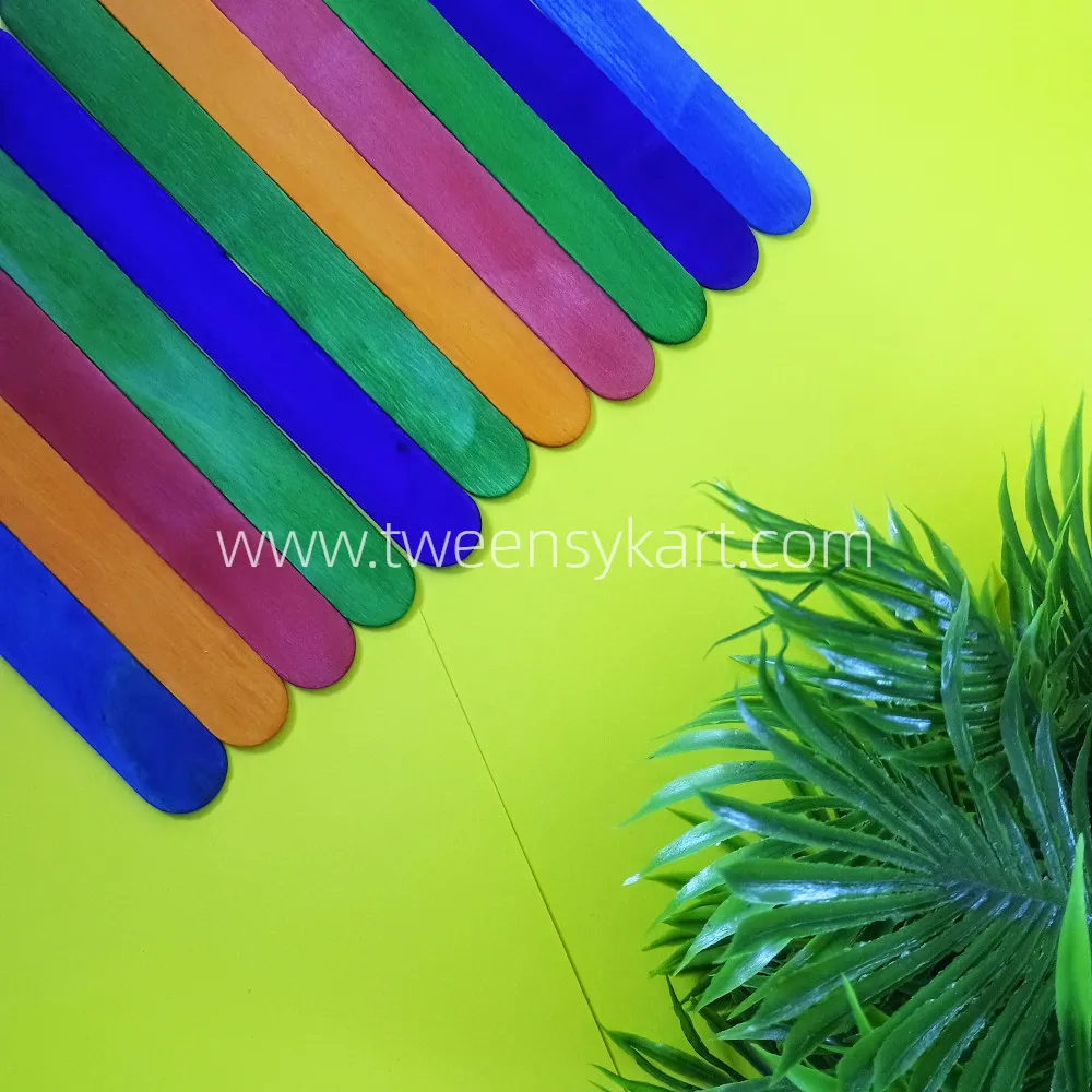 Thick Colorful icecream Sticks