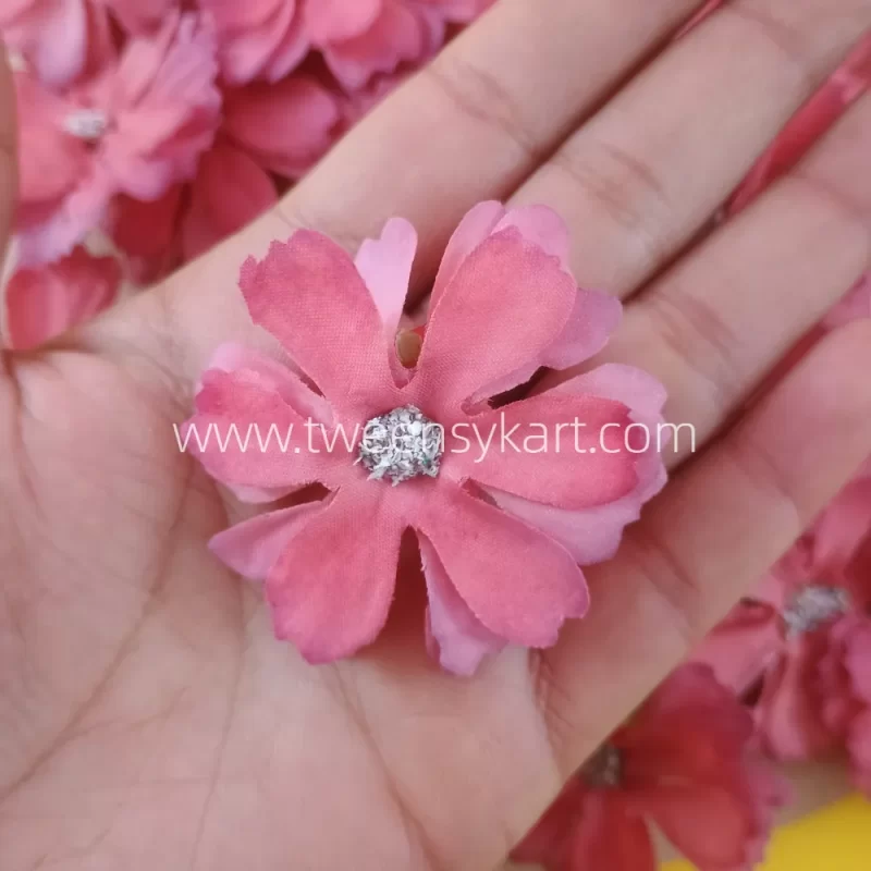 Red Colour Flower - Artificial Flowers for Project Work